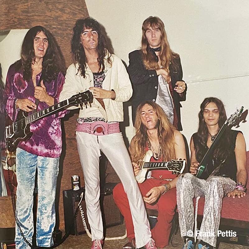 Factorie Ballroom - Alice Cooper Band Backstage July 12Th 1970 (newer photo)